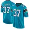 AJ Parker Youth Game Blue Carolina Panthers Alternate Jersey