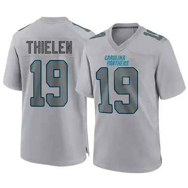 Youth Carolina Panthers Adam Thielen Nike Black Game Jersey