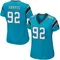 Jonathan Harris Women's Game Blue Carolina Panthers Alternate Jersey