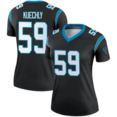 Luke Kuechly Women's Legend Black Carolina Panthers Jersey